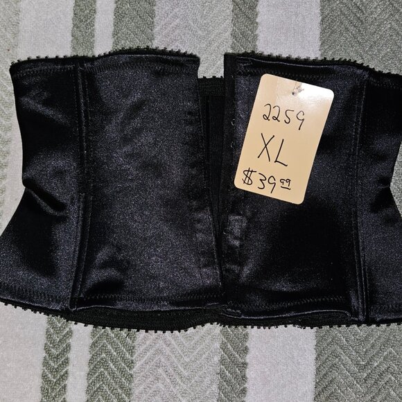 SALE! XS Tight Lacing Under Bust Steel Boned Corset ZIP PINK - Picture 11 of 16